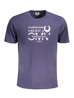 GIAN MARCO VENTURI Herren T-Shirt Blau mieten | Flex-Fashion