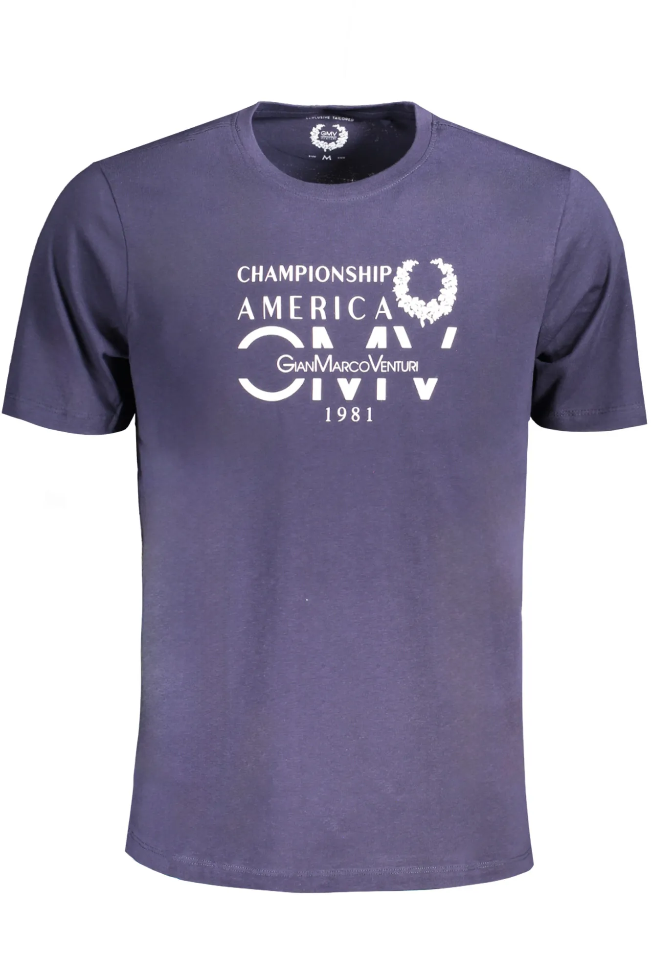 Herren T-Shirt Blau AU01484ITALO_BLNIGHBL