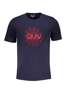 GIAN MARCO VENTURI Herren T-Shirt Blau leihen | Flex-Fashion