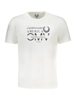 GIAN MARCO VENTURI Herren T-Shirt Weiß mieten - Flex-Fashion