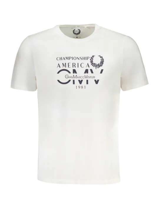 GIAN MARCO VENTURI Herren T-Shirt Weiß | online kaufen