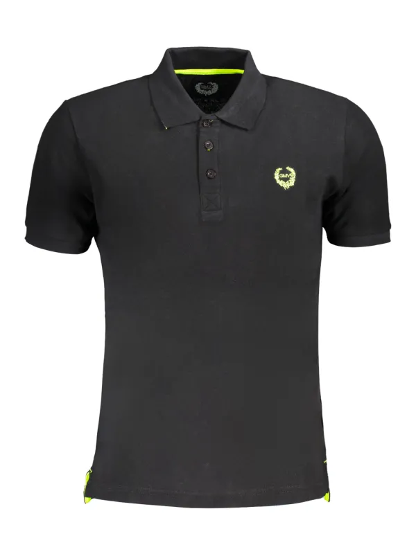 GIAN MARCO VENTURI Herren POLOSHIRT Schwarz | online kaufen
