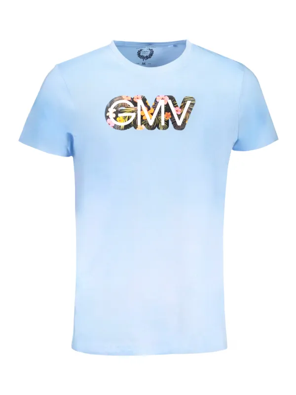 GIAN MARCO VENTURI Herren T-Shirt Hellblau | online kaufen