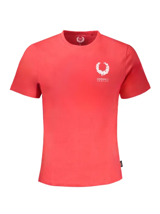GIAN MARCO VENTURI Herren T-Shirt Rot | online kaufen