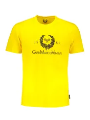 GIAN MARCO VENTURI Herren T-Shirt Gelb | online kaufen