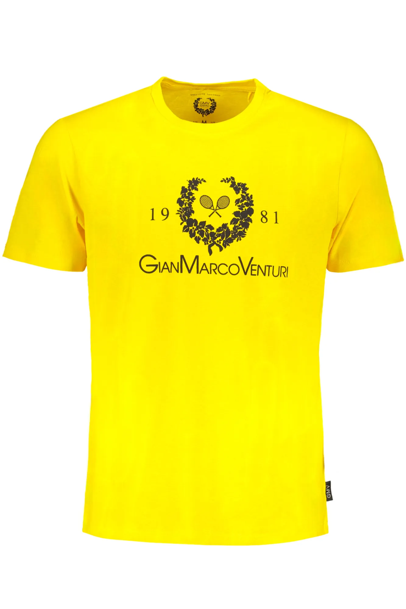 Herren T-Shirt Gelb AU01419LINO_GIYELLOW