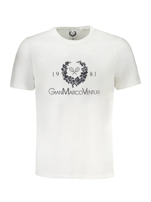 GIAN MARCO VENTURI Herren T-Shirt Weiß | online kaufen