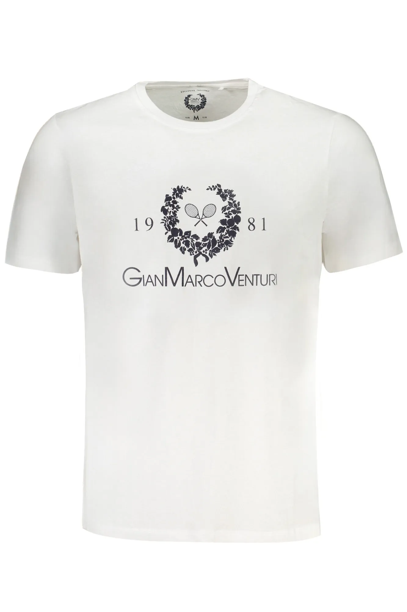 Herren T-Shirt Weiß AU01419LINO_BIWHITE