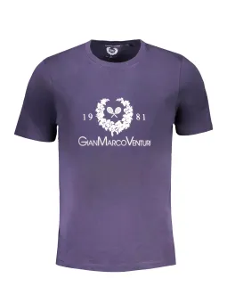 GIAN MARCO VENTURI Herren T-Shirt Blau mieten - Flex-Fashion