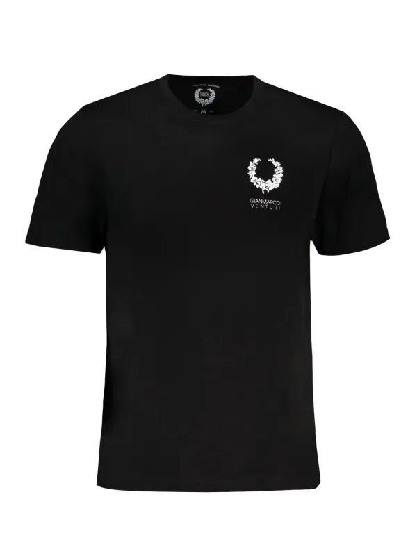 GIAN MARCO VENTURI Herren T-Shirt Schwarz | online kaufen