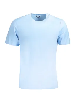 Herren T-Shirt Hellblau leihen – GIAN MARCO VENTURI Verleih
