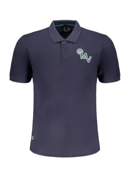 Mieten Sie GIAN MARCO VENTURI Herren Poloshirt Blau - Flex-Fashion