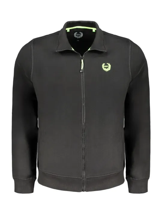 GIAN MARCO VENTURI Herren LANGARM-SWEATSHIRT Schwarz