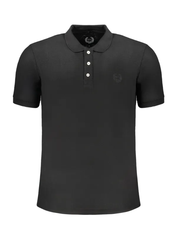 GIAN MARCO VENTURI Herren POLOHEMD Schwarz | online kaufen