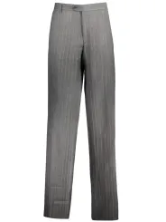 GIANFRANCO FERRÈ Herren NADELSTREIFENHOSE Grau