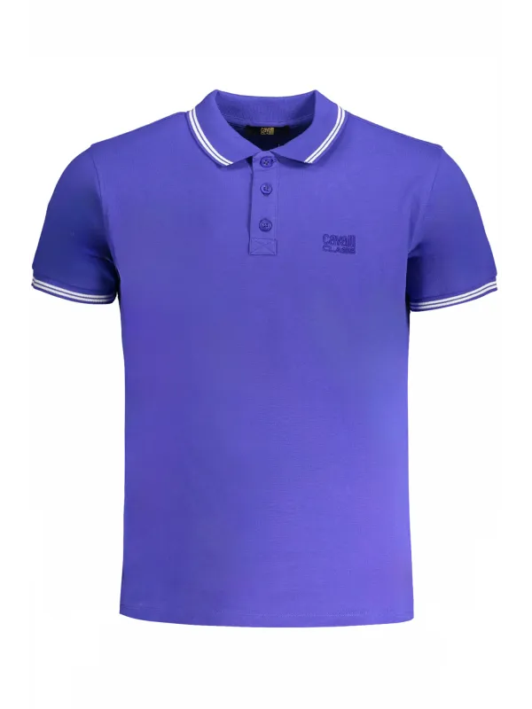 Cavalli Class Herren POLOSHIRT Blau | online kaufen