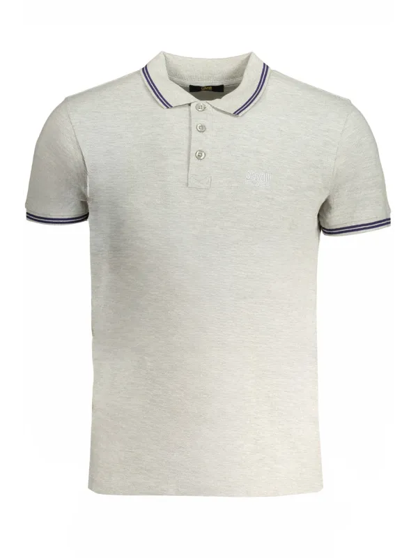 Cavalli Class Herren POLOSHIRT Grau | online kaufen