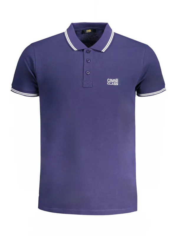 Cavalli Class Herren POLOSHIRT Blau | online kaufen