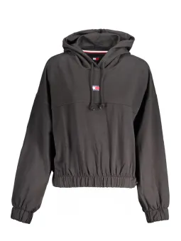 Tommy Hilfiger Damen Sweatshirt Schwarz mieten | Flex-Fashion