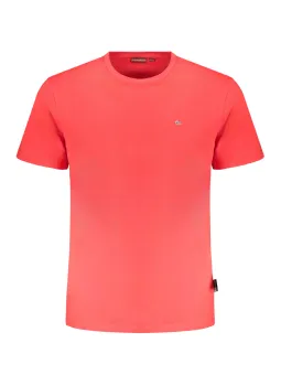 Napapijri Herren T-Shirt Rot mieten | Flex-Fashion Verleih