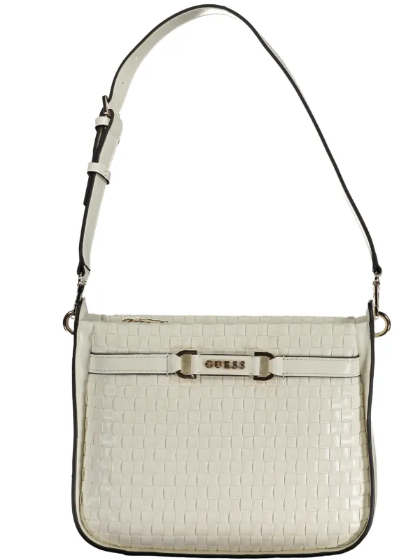 GUESS JEANS Damen MAJKA-TASCHE Weiß | online kaufen