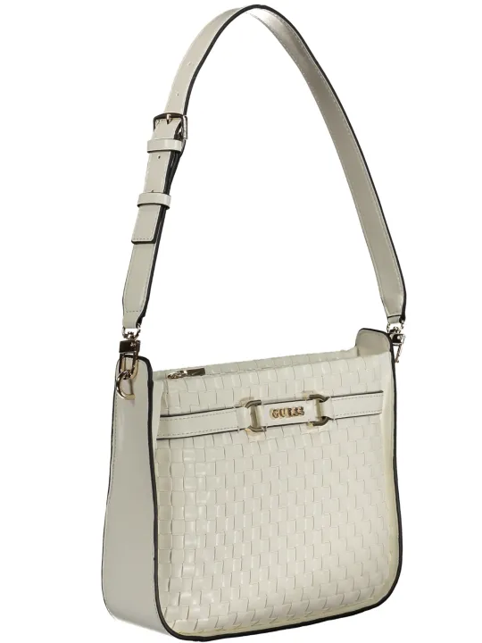 GUESS JEANS Damen MAJKA-TASCHE Weiß | online kaufen