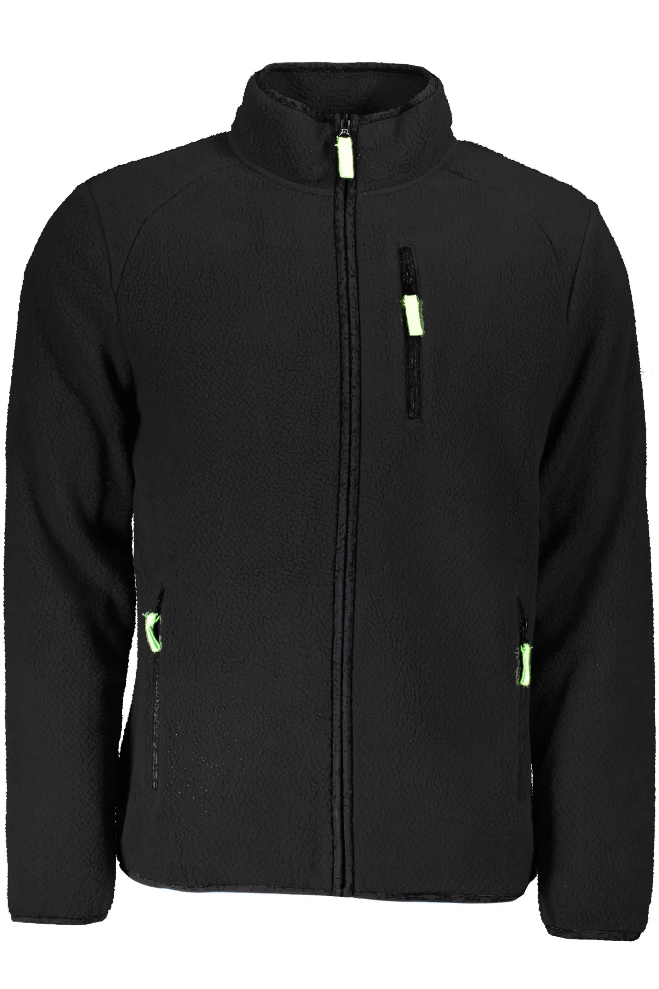 Herren Langarm-Sweatshirt Schwarz 839506_NEBLACK