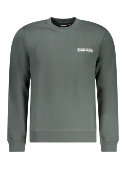 Napapijri Herren Sweatshirt mieten - Grün, S-3XL Verleih