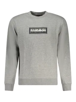 Napapijri Herren Sweatshirt Grau mieten | Flex-Fashion Verleih