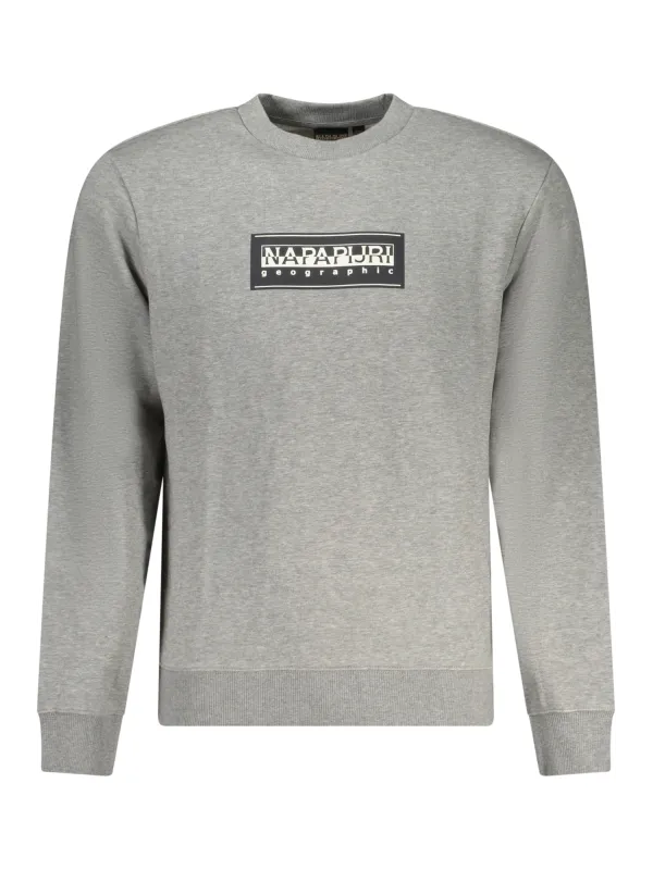 Napapijri Herren LANGARM-SWEATSHIRT Grau | online kaufen