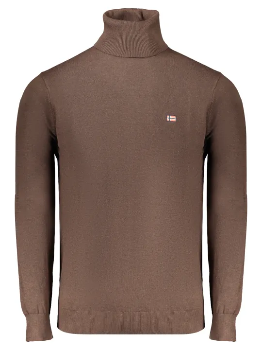 NORWAY 1963 Herren PULLOVER Braun | online kaufen