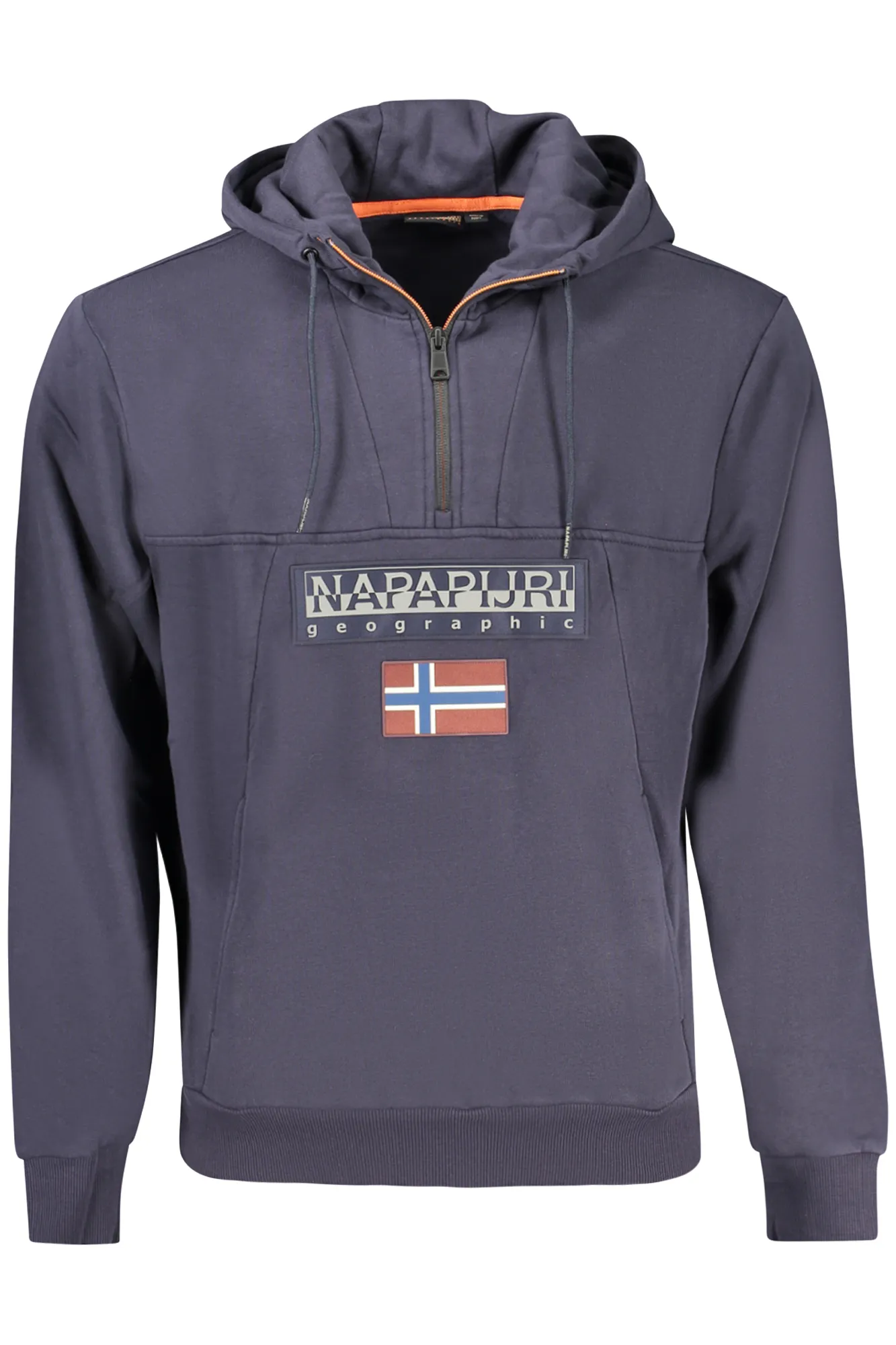 Herren LANGARM-KAPUZENPULLOVER Blau NP0A4I5EBURGEEHZH2_BL176