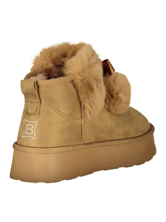 Laura Biagiotti Damen PELZSTIEFEL Braun | online kaufen