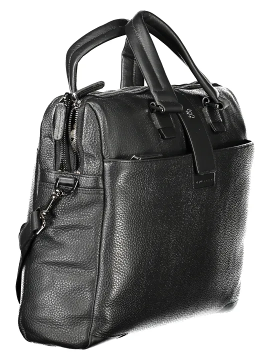 PIQUADRO Herren AKTENTASCHE Schwarz | online kaufen