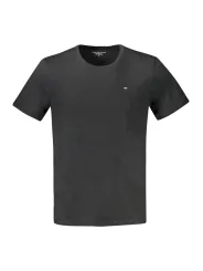Tommy Hilfiger Herren KURZARM-T-SHIRT Schwarz