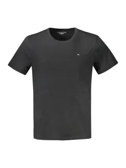 Tommy Hilfiger Herren KURZARM-T-SHIRT Schwarz