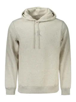 Calvin Klein Herren Kapuzenpullover Grau mieten | Flex-Fashion