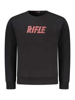 RIFLE Herren Sweatshirt Schwarz leihen - Flex-Fashion Verleih