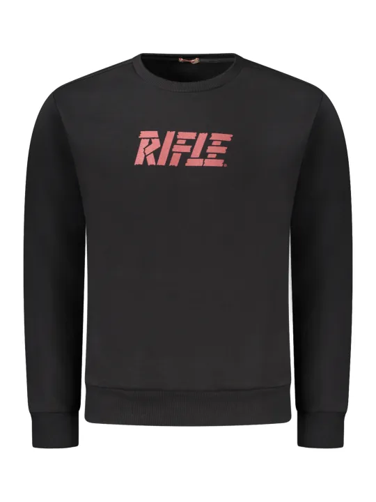 RIFLE Herren LANGARM-SWEATSHIRT Schwarz | online kaufen