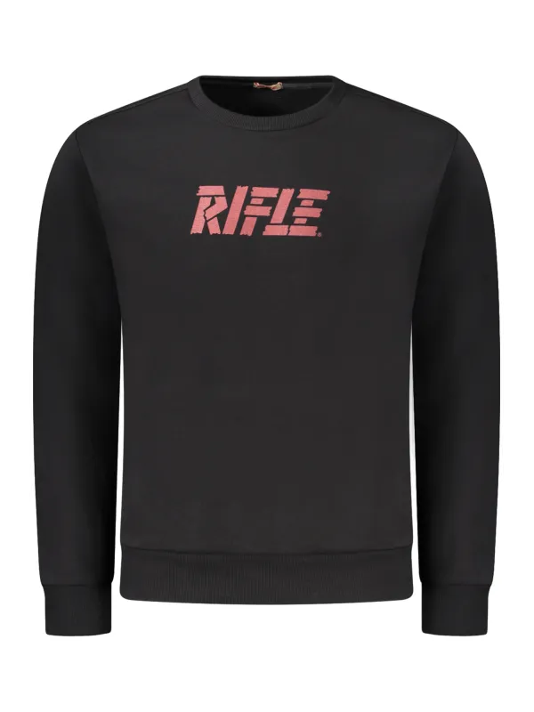 RIFLE Herren LANGARM-SWEATSHIRT Schwarz | online kaufen
