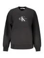 Calvin Klein Damen LANGARM-SWEATSHIRT Schwarz
