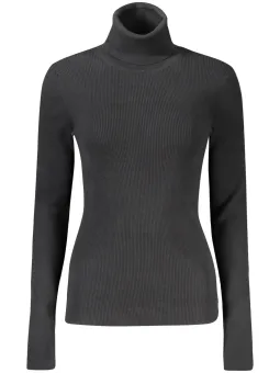 Calvin Klein Damen ROLLKRAGENPULLOVER Schwarz