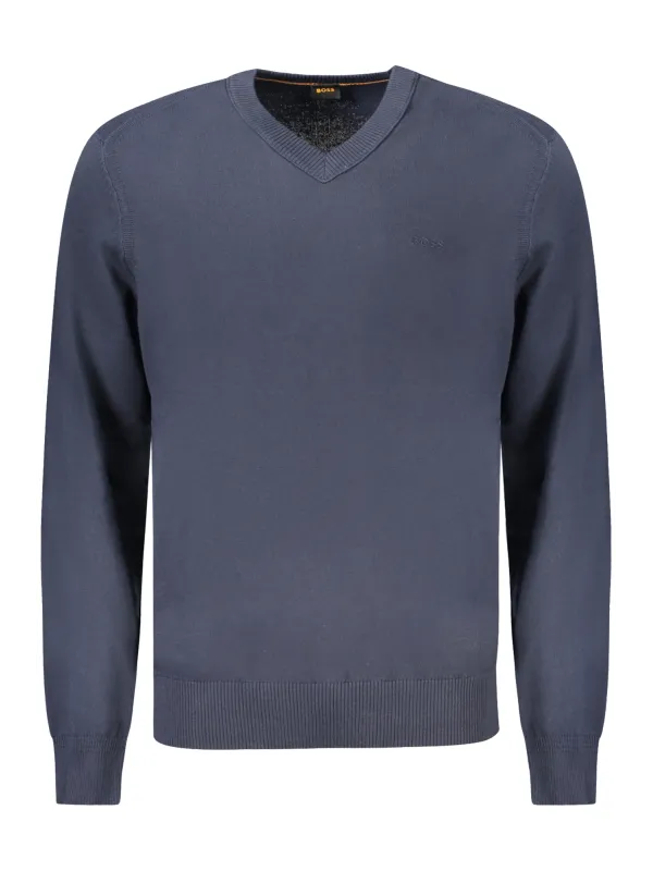 Boss Herren LANGARM-T-SHIRT Blau | online kaufen