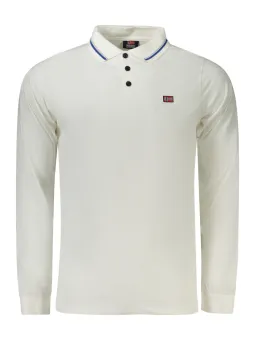 Herren Langarm-Polo Weiß mieten | Flex-Fashion Verleih