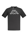 Kappa Herren KURZARM-T-SHIRT Schwarz | online kaufen
