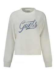 GUESS JEANS Damen LANGARM-SWEATSHIRT Weiß | online kaufen