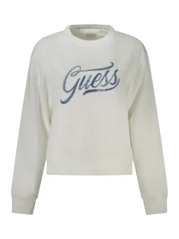 GUESS Damen Sweatshirt Weiß XS mieten bei Flex-Fashion