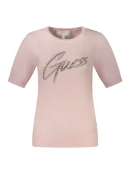 GUESS JEANS Damen KURZARMPULLOVER Rosa | online kaufen