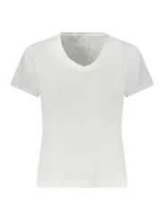 GUESS JEANS Damen KURZARM-T-SHIRT Weiß | online kaufen