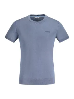 GUESS JEANS Herren T-Shirt Blau mieten - Flex-Fashion Verleih